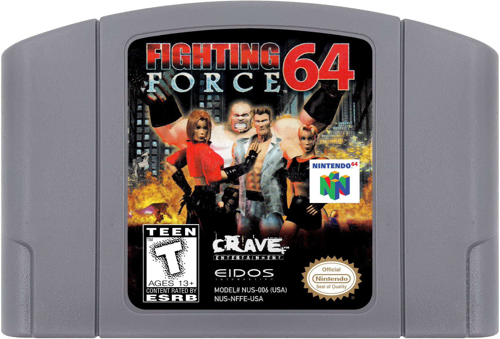 Fighting Force 64 media 8 for Nintendo 64